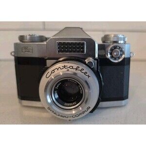 Zeiss Ikon Contaflex Super 35mm Film SLR Camera Tessar 2.8/50 Untested